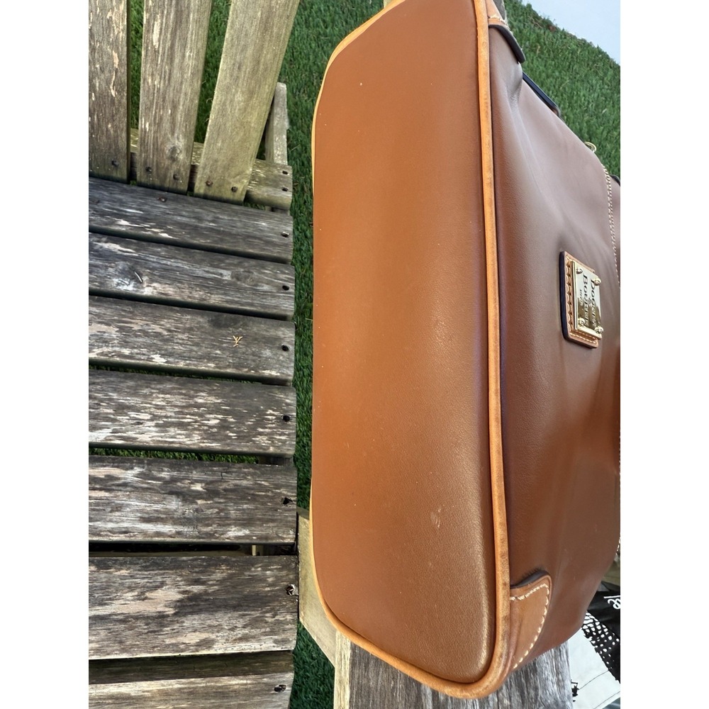 Dooney & Bourke Wexford Smooth Leather Crossbody Natural J - Picture 7 of 11